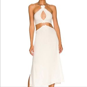 WeWoreWhat Shell Chain Cutout Cover-up Dress Medium Never Worn